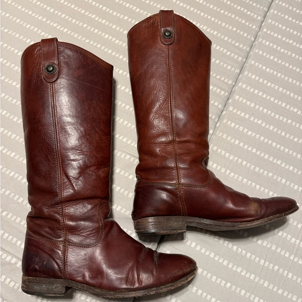 Frye Women's Brown Leather Boots